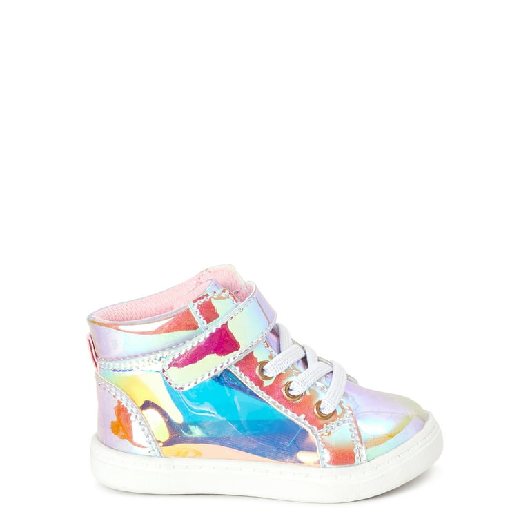 Wonder Nation Iridescent High Top Sneakers Infant Girls