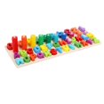 thumbnail image 3 of Montessori Wood blocks of number Clasificación Puzzle Tablero Juguetes De Aprendizaje Estilo_3 Macarena Juguetes de apilamiento matemático, 3 of 6