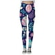 thumbnail image 1 of MKLEKYY Leggings para mujer, leggings para entrenamiento, leggings con estampado de Pascua, pantalones con bloques de color, leggings suaves y elásticos., 1 of 4