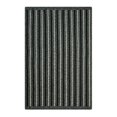 thumbnail image 1 of Homespice Decor 313751 4 x 6 ft. Ashford Avenue Ultra Durable Rectangular Braided Rug - Black, Grey & Off White, 1 of 1