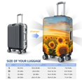 thumbnail image 4 of Fotbe Beautiful Golden Sunflower Field Funda Protectora para Equipaje, Antirrayones y Resistente a la Suciedad, Compatible con Maletas de 18 a 32 Pulgadas-Large, 4 of 7