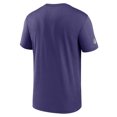 thumbnail image 3 of Men's Nike Purple Baltimore Ravens Sideline Legend Performance T-Shirt, 3 of 3