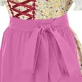 thumbnail image 4 of Lenago Women Party Dresses 2025 Oktoberfest Costumes Multiple Color Schemes Square Collar Short Sleeves Dirndl Dresses German Dresses For Festival Bavarian Costume Beer Carnival, 4 of 9