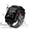 thumbnail image 4 of Étui Étanche pour Apple Watch Series3, 4 et 5, ShellBox IP68 Certifié Antichoc Résistant aux Impacts Apple iWatch Étui de Protection Intégrale avec Protecteur d'Écran Intégré (Noir), 4 of 7