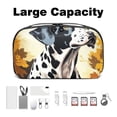 thumbnail image 3 of Spotted Dog USB Cable Organizer Charger Pouch Hard Drive Cases Oxford Cloth Digital Storage Bag 5.9x9.44x3.14 in Waterproof Electronics Accessories Case, 3 of 6