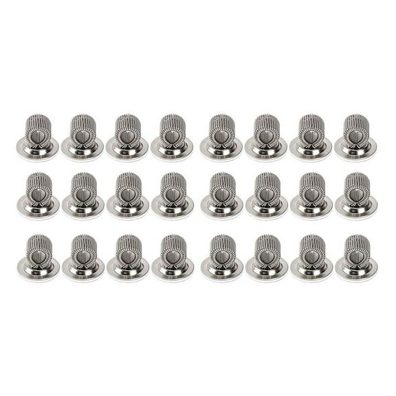 24 PCS Stainless Steel Pen Pencil Holder Clips with Adjustable Spring Loop Self Adhesive Pen Clip Holder