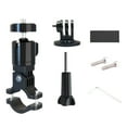 thumbnail image 2 of Soporte para linterna de bicicleta Baoblaze Con tornillo de 1/4 negro, 2 of 8