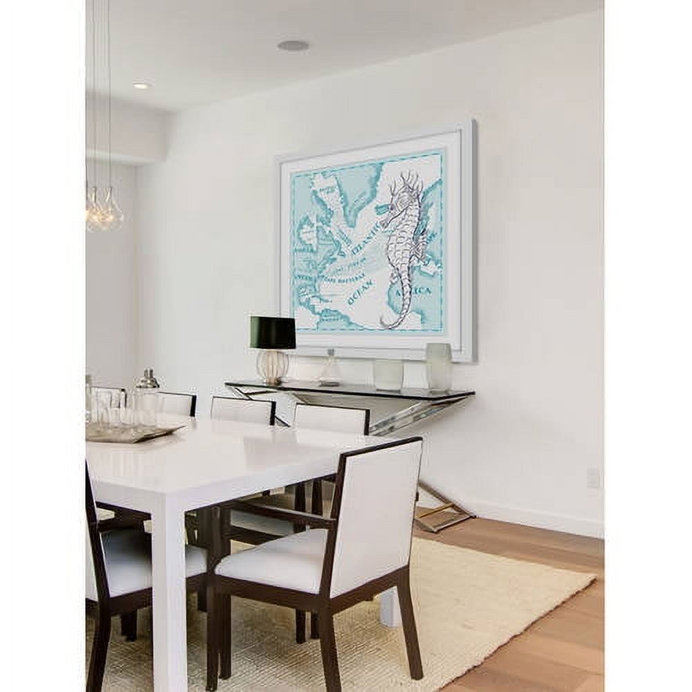"Seahorse" Framed Painting Print