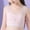 Pink, variant on BLTIBY Cotton Girls Training Bra Crop Cami Training Seamless Mesh Bras with Cheast Pads for Teens Comfortable Breathable Fashion Bralette Beige 2 M
