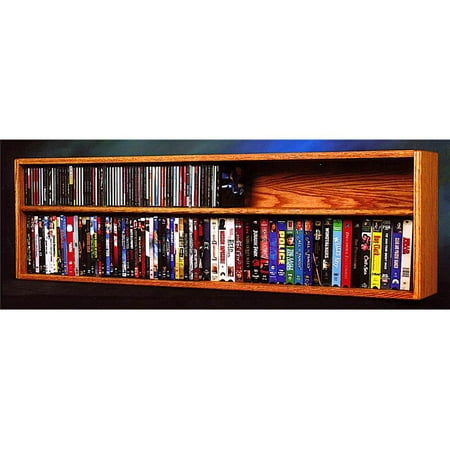 Wall Mount CD Shelves (Honey Oak) Wall Mount CD Shelves (Honey Oak)