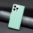 thumbnail image 3 of Allytechgroup Flip Wallet Phone Case for iPhone 16 Pro with Lanyard, RFID Blocking PU Leather Case with Kickstand Credit Card Slot Full Body Protective for iPhone 16 Pro, Green, 3 of 5