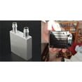 thumbnail image 1 of 1 Pcs Aluminum Water Cooling Block 40X40X12mm Cooler & 1 Pcs PC Water Cooling Aluminum Radiator Multi-Channels 60mm, 1 of 7