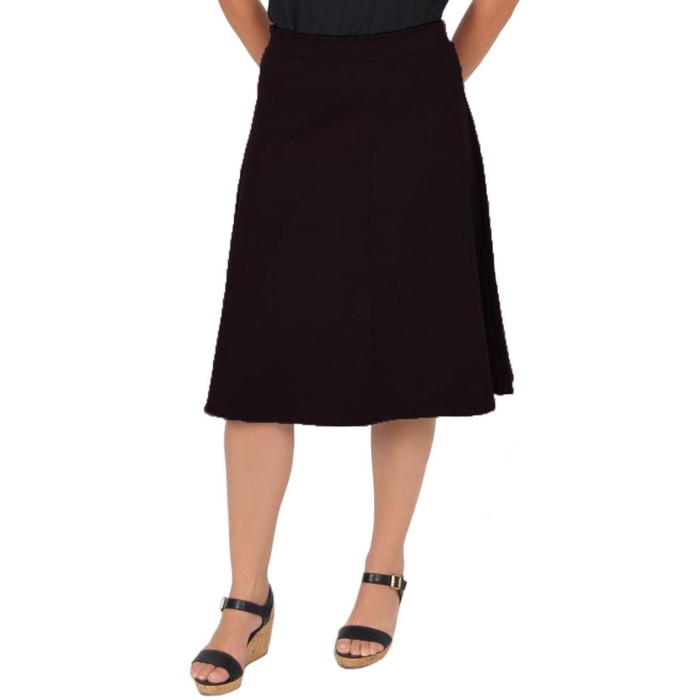 Stretch Is Comfort - Women's Viscose A-Line Work Skirt - Large (8-10 ...
