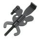 thumbnail image 1 of Cerradura de Seguridad Portátil para Puertas, Dispositivos de Cerradura de Hotel Ajustables con Bolsa de Almacenamiento, Negra 1 Paquete, 1 of 6