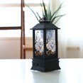 thumbnail image 4 of Generic Medium Bronze Halloween LED Lantern with Spooky Witch Design, Battery-Operated Decorative Light for Parties, Gardens, and Haunted Houses, 4 of 7