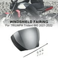 thumbnail image 1 of Front Screen Windshield Fairing Windscreen Deflector For Trident 660 2021+ TItanium, 1 of 10