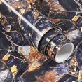 thumbnail image 2 of 1 Roll Marble Self-Adhesive Wallpaper, Glossy Contact Paper, Thickened Self-Adhesive Wallpaper, Waterproof And Oil-Proof Countertop Wallpaper, Peel And Stick Wallpaper For Kitchen Bedroom Living Room, 2 of 5