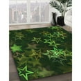 thumbnail image 2 of Ahgly Company Indoor Rectangle Patterned Night Black Area Rugs, 4' x 6', 2 of 6