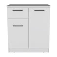 thumbnail image 2 of Yesfashion Sideboard Cabinet With Drawer And 2 Doors, Modern Buffet Cabinet With Storage, Accent Storage Cabinet For Living Room Kitchen Dining Room Bedroom, 2 of 7