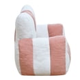 thumbnail image 3 of Leumius Bean Bag Chair,Comfy Teddy Beanbag Chair with a Color-Block and Heart-Shaped Backrest,Large Reading Chair for Living Room, Bedroom, ApartmentWhite+Pink, 3 of 4