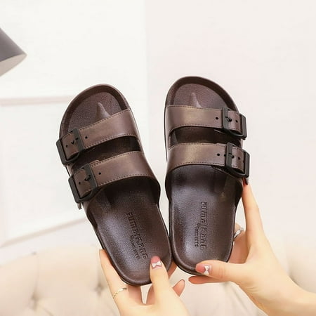 

Fashion Slippers Men‘s Summer Room Shoes Soft Bottom Bathing Couple Sandals Slippers Women‘s Beach Outwear Korean Style Men‘s Summer Slippers