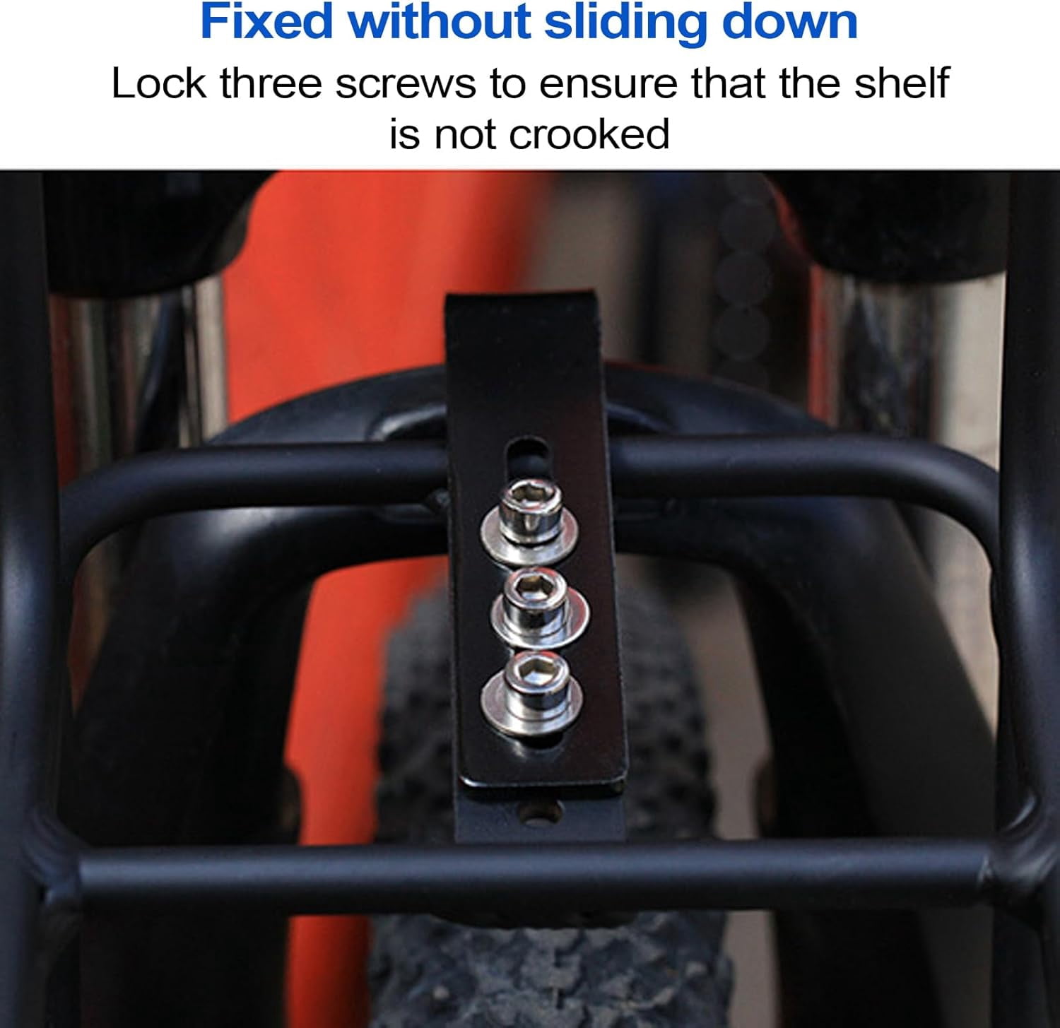 Bike Basket - Front Handlebar Storage Rack, Sturdy Wire Cargo Carrier, Precise Secure Mounting System, Cycling Accessory, Fits All Bicycle Styles, for Shopping School Picnic