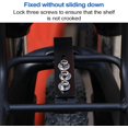 thumbnail image 6 of Bike Basket - Front Handlebar Storage Rack, Sturdy Wire Cargo Carrier, Precise Secure Mounting System, Cycling Accessory, Fits All Bicycle Styles, for Shopping School Picnic, 6 of 16