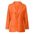 thumbnail image 4 of Puntoco Mujer Blazers Abrigo a prueba de viento Trench Coat Abrigos Otoño Primavera Abrigo Blusa Chaqueta Liquidación Puntoco Puntoco-3009, 4 of 6