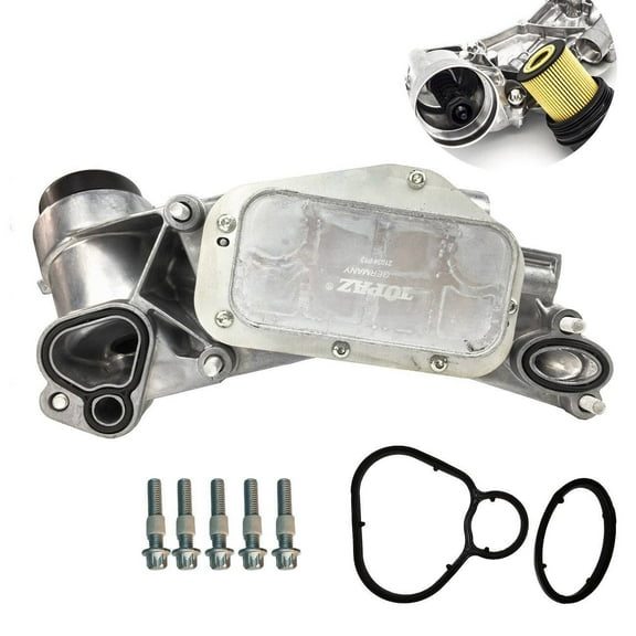 CLH Engine Oil Cooler w/ Oil Filter Assembly