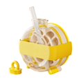 thumbnail image 1 of TIELUTT 2 in 1 Cool Summer Ice Bottle Cup Portable Tray Cup with Straw and Lid Making Bottle Silicone Canning Rack Silicone Ice Ice Try Super Cubes Extra Large Silicone Freezing Tray Ice Chip under 1, 1 of 8