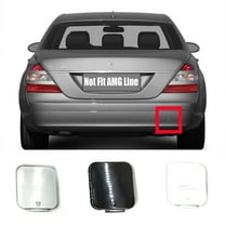 Trimla Rear Tow Cover Fit 98-06 Mercedes Benz S W220 for S320 S350 S400 S430 S500 S550 S600 1998 1999 2000 2001 2002 2003 2004 2005 2006 bumper towing Hook Eye Cap A2208850423