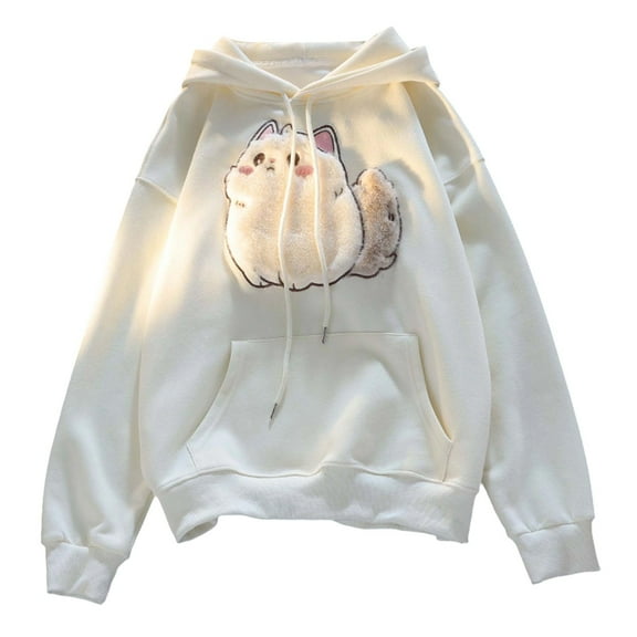 TIANZEN Women Fashion Hoodies Sweatshirts Long Sleeve Embroidered Plain Pullover Sweatshirt Women Long Sleeve Tan Hoodie Tunic Sweatshirt Zipper Women's Hoodies Zip up Sweatshirt Women Pullover