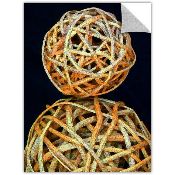 Dean Uhlinger "Basket Spheres" Removable Wall Art