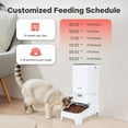 thumbnail image 2 of Mubbi Automatic Cat Feeder with Elevated Legs, 7L Stainless Steel Bowl, No-Jam Timer for Cats and Small Dogs, 2 of 8