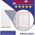 thumbnail image 5 of Whole Parts Freezer Door Gasket (White) Part# 5304506131 - Replacement & Compatible with Some Crosley, Frigidaire, Tappan and Kenmore Refrigerators and Freezers, 5 of 8
