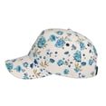thumbnail image 5 of Daiia Rose Flowers print Baseball Cap Men Women Golf Dad Hat Adjustable Original Classic Low Profile Hat Unconstructed Plain Cap, 5 of 9
