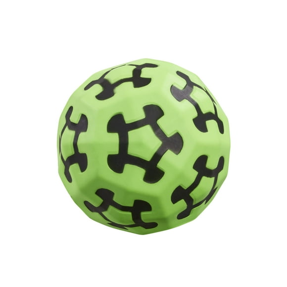 Wahu Sonic Shock Ball Bounces Up To 60' In The Air 2.7"" Ultra-Bounce Foam Outdoor Throw And Catch Ball For Kids Ages 5+ Green