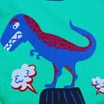 thumbnail image 4 of Fshinging Outfits For Toddler Little Boys Pajamas Dinosaur Cotton 398 Piece Train Sleepwear Fall Winter Clothes Sets, 4 of 5