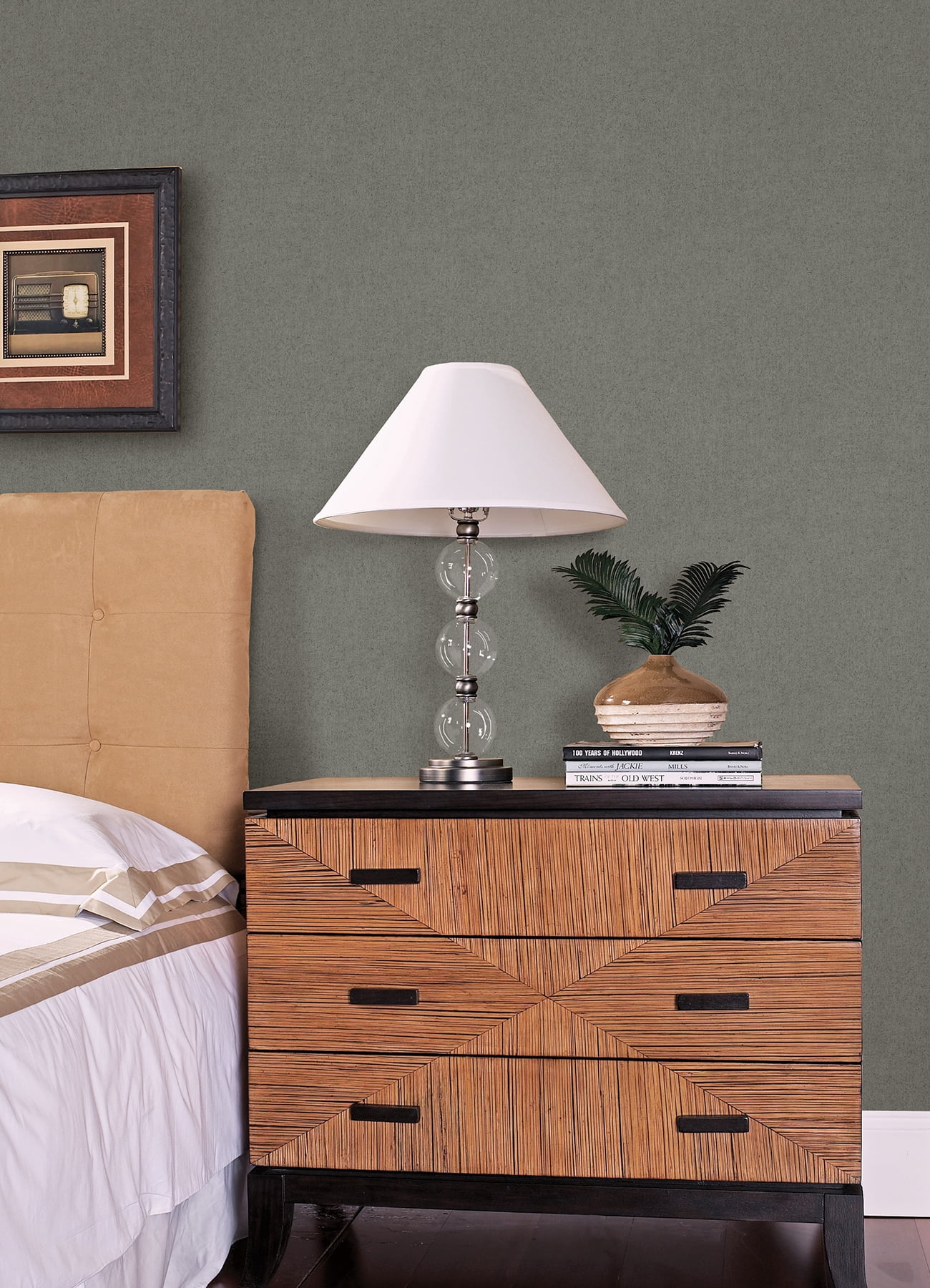 Advantage Colter Grey Texture Wallpaper