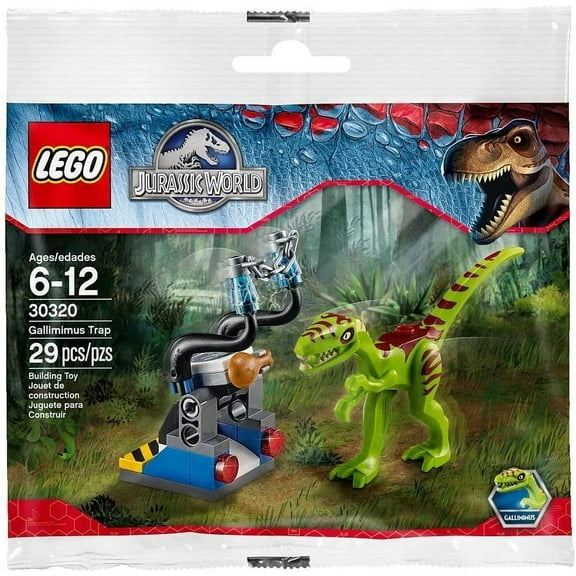 LEGO Jurassic World Gallimimus Trap Set (30320) Exclusive Polybag 29pcs