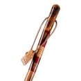 thumbnail image 2 of Brazos Handcrafted Wood Walking Stick, Hickory, Traditional Safari Style Handle, for Men & Women, 55", 2 of 9