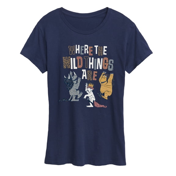 Where The Wild Things Are - Wild Things Set Short Sleeve Graphic T-Shirt