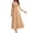 Khaki, variant on Vacation Women's Summer Dress,Women's V-Neck Relaxed-Fit Backless Resort Dress Cocktail Dresses for Women,Wedding Guest Halter Dress Backless Flowy Vacation Boho Maxi Dresses