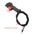 thumbnail image 4 of Zyyini Trimmer Handle Switch,26mm Strimmer Trimmer Handle Switch Throttle Trigger Cable Brush Cutter Accessories Tools, Brushcutter Handle Switch, 4 of 8