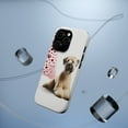 thumbnail image 5 of DistinctInk MagSafe Tough Case for Apple iPhone 15 Pro Max (6.7" Screen) - Valentine's Day Soft Coated Wheaten Terrier - Shockproof Protection, 5 of 6