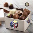 thumbnail image 4 of Nightmare Before Christmas Stickers Party Favors Labels Birthday Thank You Themed Round Circle Baby Shower 60pcs, 4 of 8