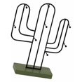 thumbnail image 1 of Organizador de joyas colgante con forma de cactus de lujo blueskypet, soporte para collares Negro, 1 of 7