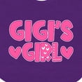 thumbnail image 4 of Inktastic Gigi's Girl Granddaughter Girls Baby Bib, 4 of 4