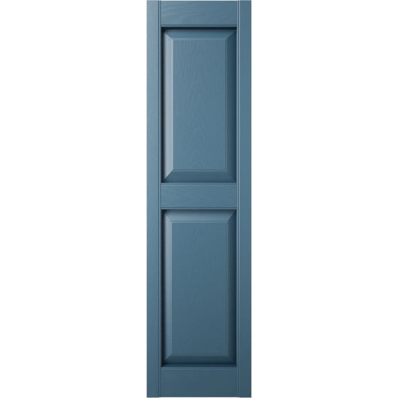 Mid America Raised Panel Vinyl Shutters (1 Pair)