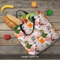 thumbnail image 4 of KLL Cartoon Halloween Pattern Aesthetic Tote Bag for Women Beach Bag Shopping Bags Shoulder Bag Reusable Grocery Bags, 4 of 5